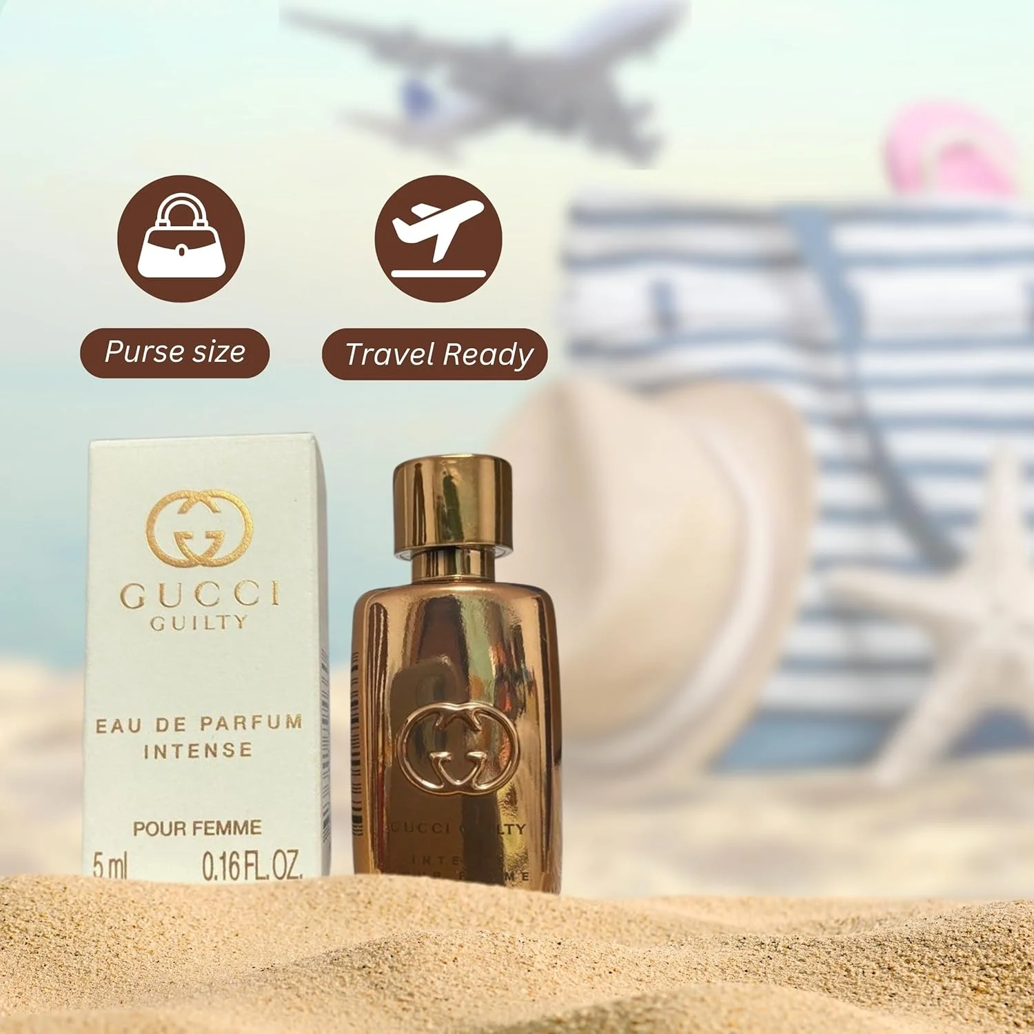 عطر زنانه گوچی گیلتی ادو پرفیوم اینتنس 5 میلی لیتر عطر زنانه گوچی گیلتی ادو پرفیوم اینتنس 5 میلی لیتر