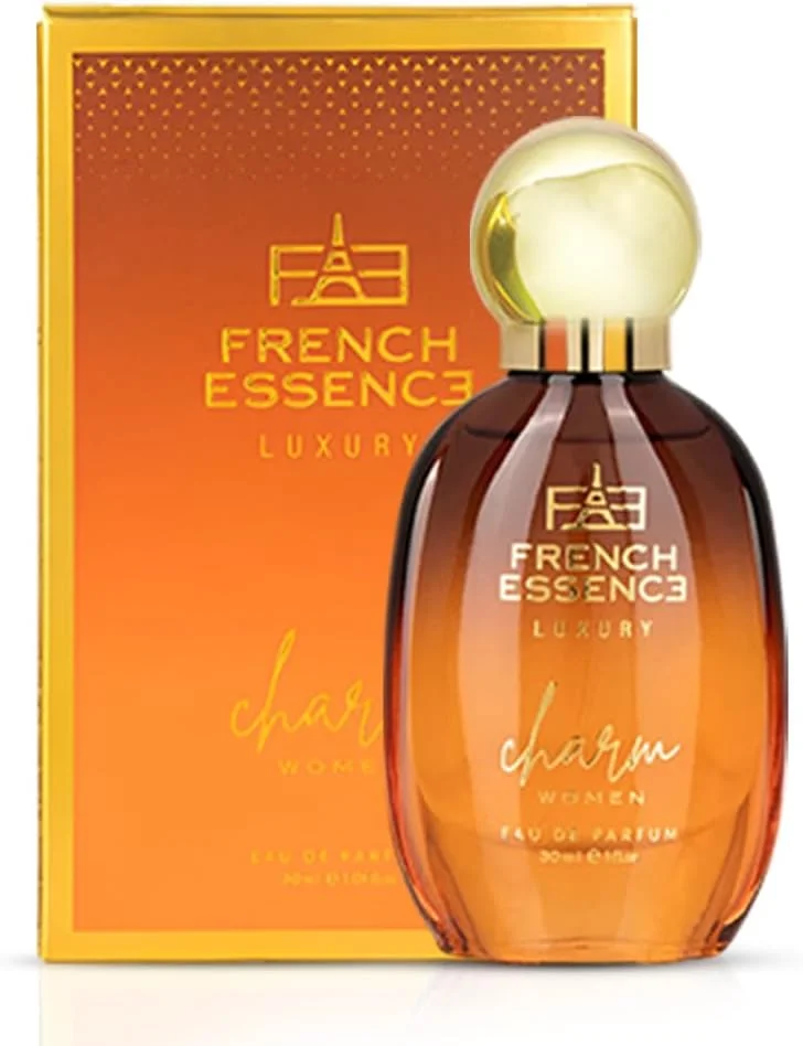 عطر زنانه French Essence Charm 30ML | رایحه لوکس و ماندگار یونیسکس | ادو پرفیوم ممتاز برای رایحه ای فریبنده | بهترین هدیه عطر برای او | (بسته 2 عددی)