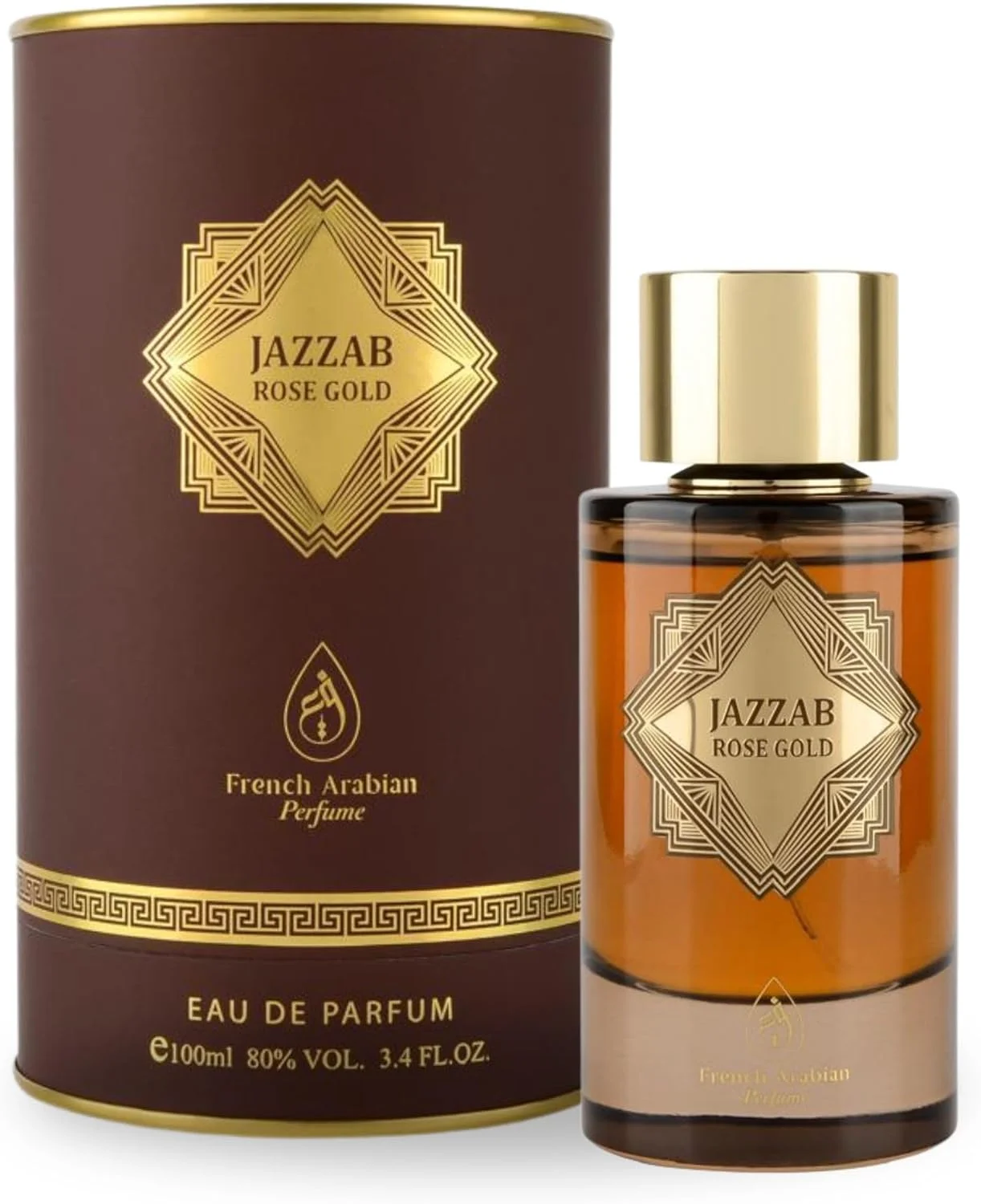 عطر عربی فرانسوی Jazzab Rose Gold Arab Perfume – Oud For Her Eau De Parfum 100ml همکاری بین فروش عطر زنانه من