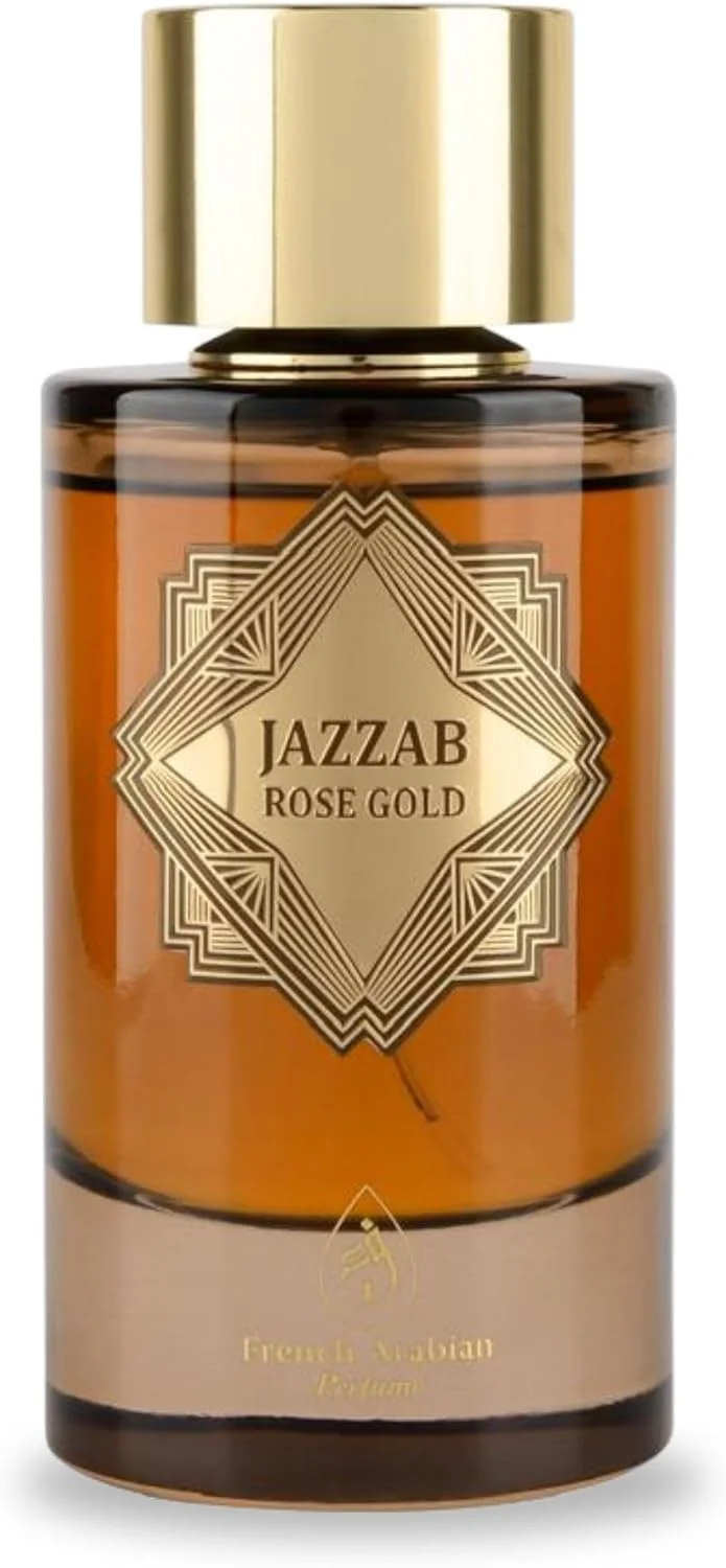 عطر عربی فرانسوی Jazzab Rose Gold Arab Perfume – Oud For Her Eau De Parfum 100ml همکاری بین فروش عطر زنانه من
