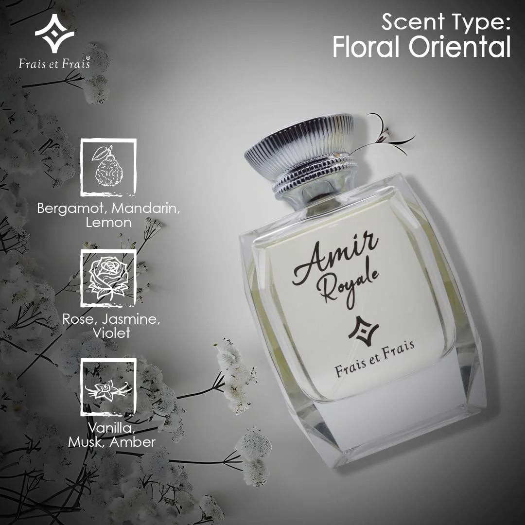 جعبه عطرهای لوکس Frais Et Frais - EDP - برای آقایان و بانوان 100 میلی لیتر - گلی شرقی و چوبی شرقی - الهام گرفته از Ralph Lauren Romance و Valaya Parfums de Marly جعبه عطرهای لوکس Frais Et Frais - EDP - برای آقایان و بانوان 100 میلی لیتر - گلی شرقی و چوبی شرقی - الهام گرفته از Ralph Lauren Romance و Valaya Parfums de Marly