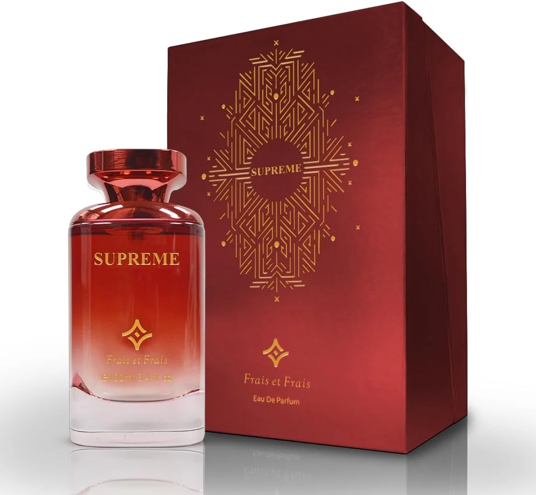 ادکلن زنانه فریس ات فریس مدل Supreme حجم 100 میل - ادو پرفیوم با ماندگاری طولانی، رایحه ممتاز با گیلاس و یاس