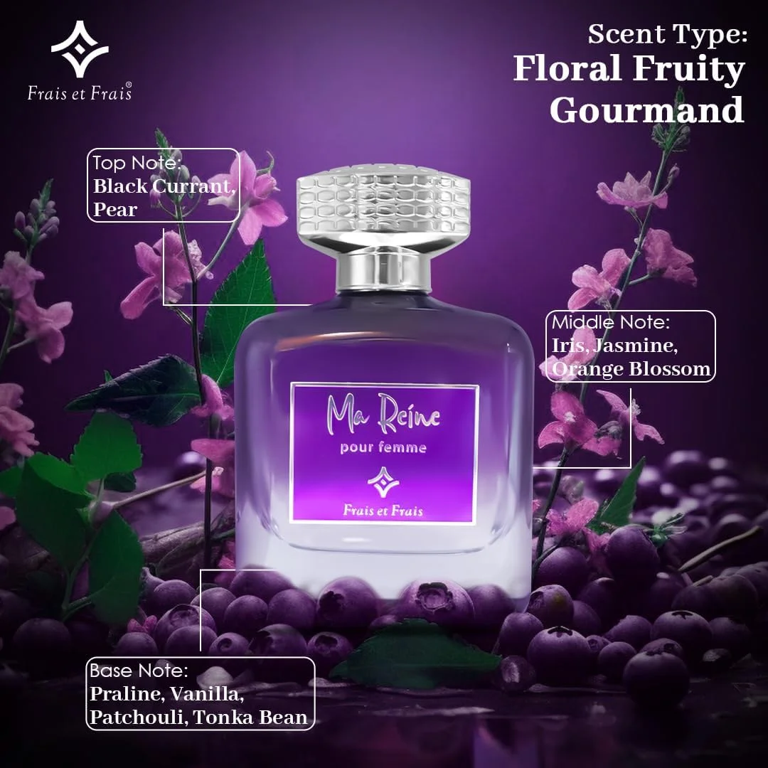 عطر زنانه فرش ات فرش ما رین 100 میلی لیتر - ادو پرفیوم - ماندگاری طولانی، عطر زنانه ممتاز با رایحه انگور فرنگی سیاه و زنبق عطر زنانه فرش ات فرش ما رین 100 میلی لیتر - ادو پرفیوم - ماندگاری طولانی، عطر زنانه ممتاز با رایحه انگور فرنگی سیاه و زنبق