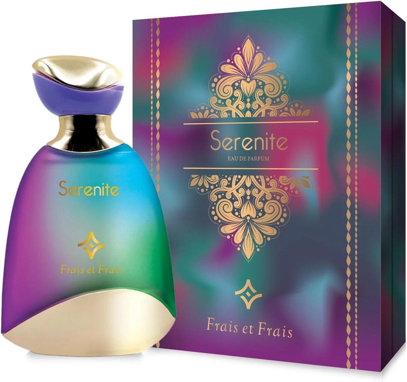 ادکلن زنانه فرایز ات فرایز Serenite حجم 100 میل - ادو پرفیوم - ماندگاری بالا، عطر زنانه ممتاز با رایحه یاس و میوه های زرد