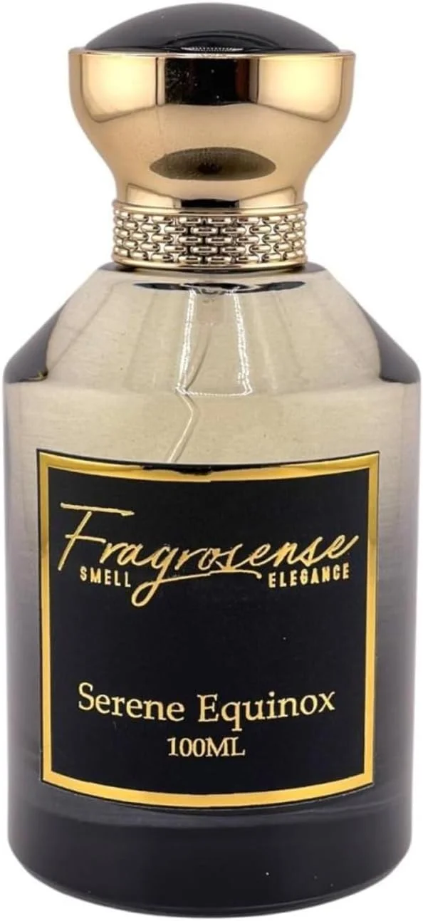 عطر زنانه فراگروسنس Serene Equinox، رایحه گلی شرقی، 100 میلی لیتر، ادو پرفیوم با رایحه یاس، وانیل، سدر