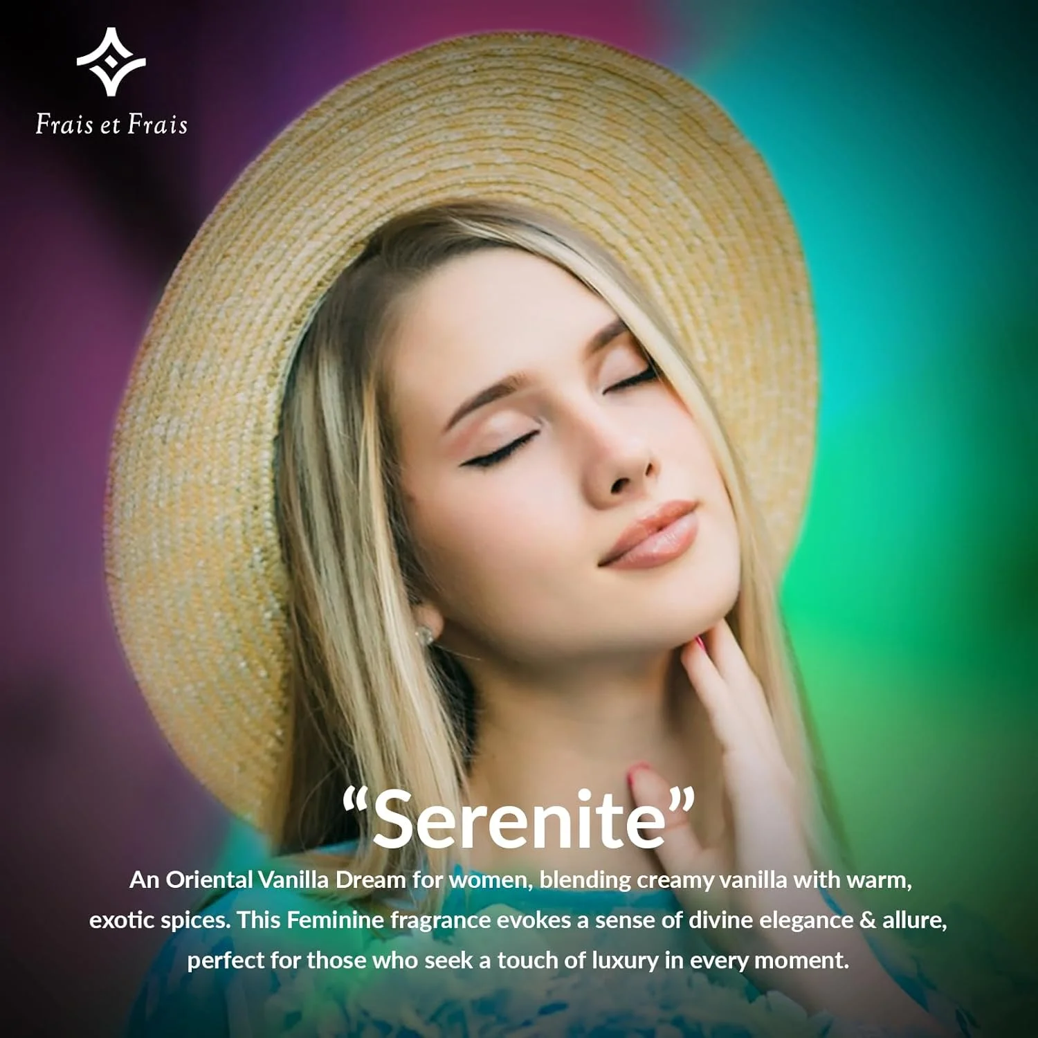 ادکلن زنانه فرایز ات فرایز Serenite حجم 100 میل - ادو پرفیوم - ماندگاری بالا، عطر زنانه ممتاز با رایحه یاس و میوه های زرد ادکلن زنانه فرایز ات فرایز Serenite حجم 100 میل - ادو پرفیوم - ماندگاری بالا، عطر زنانه ممتاز با رایحه یاس و میوه های زرد
