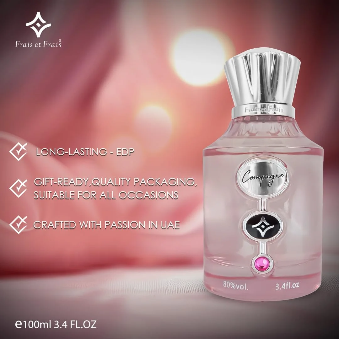 عطر زنانه فرایس ات فرایس کمپاین 100 میلی لیتر - ادو پرفیوم - ماندگاری طولانی، عطر زنانه ممتاز با رایحه گل رز و چرم جیر عطر زنانه فرایس ات فرایس کمپاین 100 میلی لیتر - ادو پرفیوم - ماندگاری طولانی، عطر زنانه ممتاز با رایحه گل رز و چرم جیر