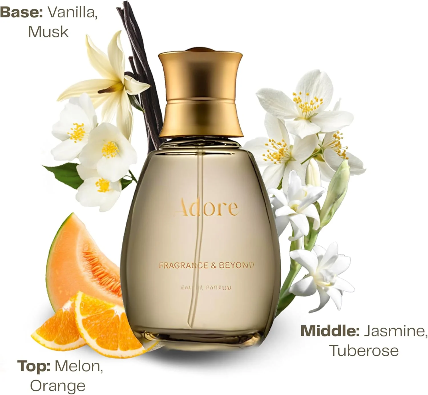 عطر ادکلن زنانه Fragrance & Beyond Adore با حجم 100 میلی لیتر - ترکیبی لوکس فرانسوی با رایحه شکوفه پرتقال، یاس و وانیل ماداگاسکار | رایحه ماندگار و ممتاز | بهترین هدیه برای زنان عطر ادکلن زنانه Fragrance & Beyond Adore با حجم 100 میلی لیتر - ترکیبی لوکس فرانسوی با رایحه شکوفه پرتقال، یاس و وانیل ماداگاسکار | رایحه ماندگار و ممتاز | بهترین هدیه برای زنان