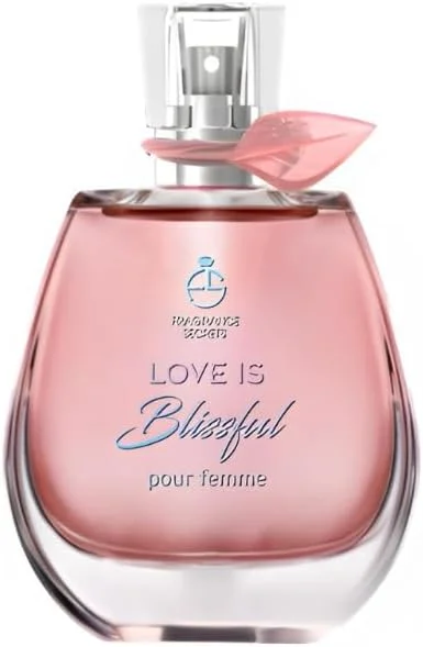 عطر زنانه فراگرنس سکرتز لاو ایز بلیسفول ادو پرفیوم 100 میلی لیتر - عطری لوکس با رایحه های مسحور کننده گل و میوه - ایده آل برای مناسبت های خاص - ادو پرفیوم ممتاز