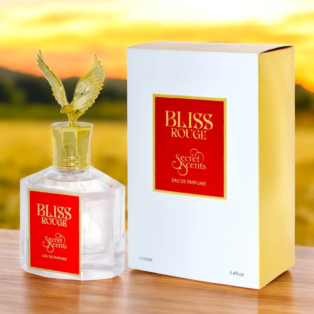عطر ادو پرفیوم زنانه/مردانه فراگرنس سکرتز سنتز بلیس رژ - 100 میلی لیتر (3.4 fl. oz.) - رایحه ای شیرین، جادویی و چرخشی - کشف نزدیکی عطر ادو پرفیوم زنانه/مردانه فراگرنس سکرتز سنتز بلیس رژ - 100 میلی لیتر (3.4 fl. oz.) - رایحه ای شیرین، جادویی و چرخشی - کشف نزدیکی