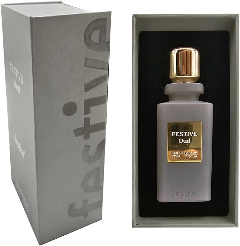 Festive Oud، ادو پرفیوم، عطر عود با کیفیت عالی، یونیسکس، برای آقایان و خانم ها، 75 میلی لیتر. ادو پرفیوم Festive Oud یک اثر هنری است، رایحه عود شیرین سفارشی آن با جعبه هدیه لوکس ارائه می شود. Festive Oud، ادو پرفیوم، عطر عود با کیفیت عالی، یونیسکس، برای آقایان و خانم ها، 75 میلی لیتر. ادو پرفیوم Festive Oud یک اثر هنری است، رایحه عود شیرین سفارشی آن با جعبه هدیه لوکس ارائه می شود.