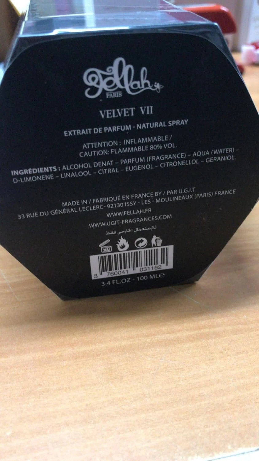 عطر اکستریت د پرفیوم Fellah Velvet VII униsex، ۱۰۰ میلی لیتر عطر اکستریت د پرفیوم Fellah Velvet VII униsex، ۱۰۰ میلی لیتر