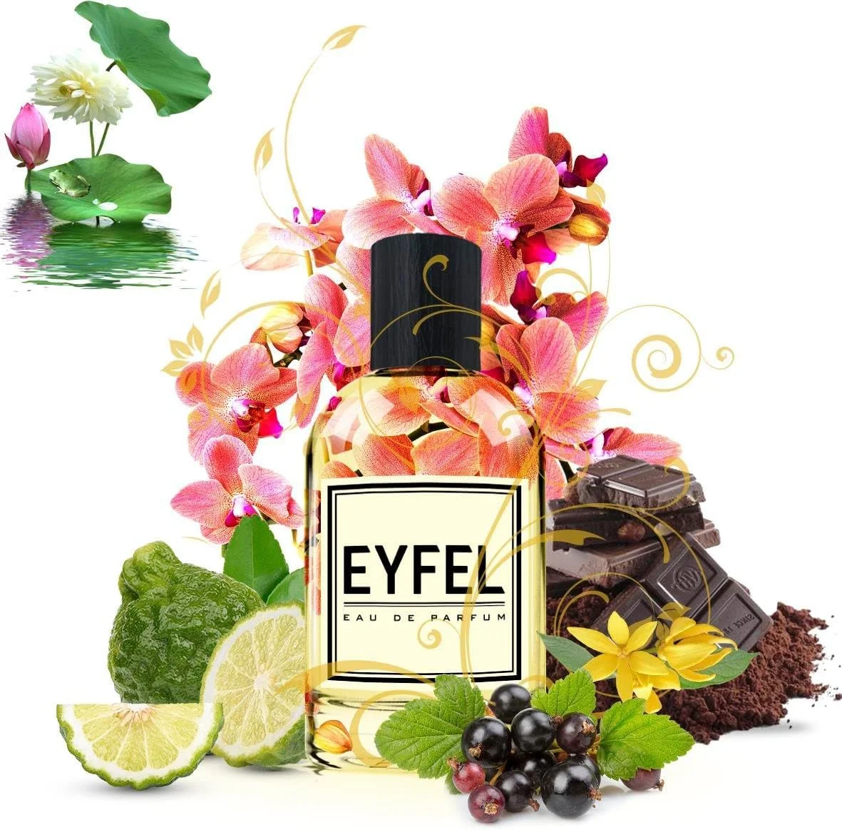 عطر مردانه و زنانه EYFEL مدل U21 الهام گرفته از Blik Orkid Tomfrd – ادو پرفیوم اسپری – کلن унисекс – EDP 100 میلی لیتر
