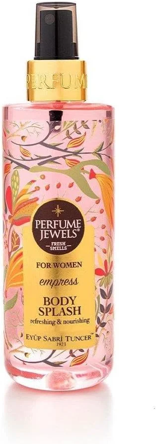 اسپری خوشبو کننده بدن زنانه Eyüp Sabri Tuncer مدل Perfume Jewels Empress حجم 250 میلی لیتر | بادی اسپلش | اسپری خوشبو کننده | ادکلن | ادوکلن