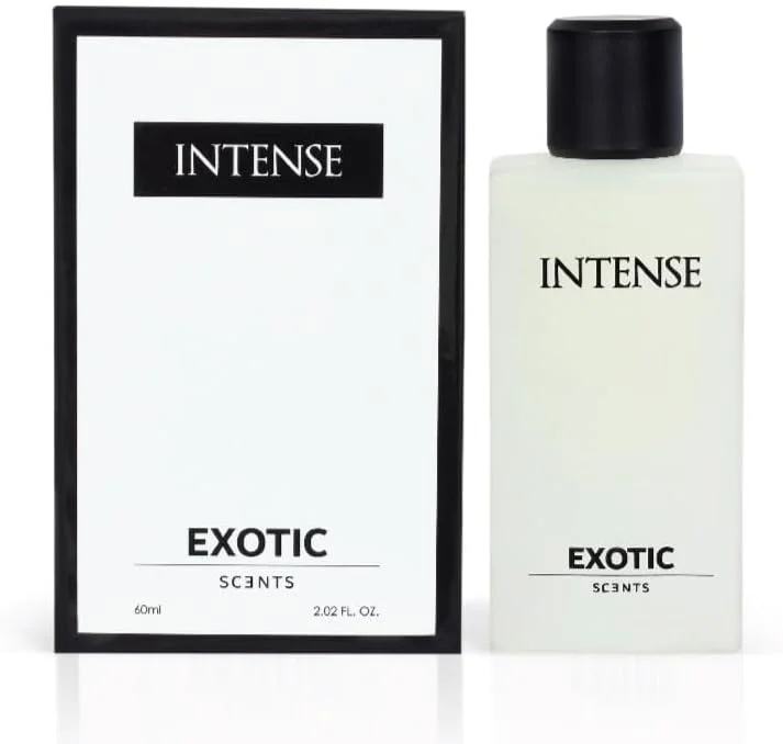 ادو پرفیوم اینتنس Exotic Scents - 60 میلی لیتر | اسانس نت های تازه آبزی، رایحه ماندگار