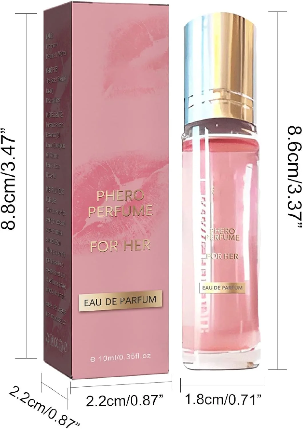 عطر فرمونی زنانه EXNOX Vulani، روغن فرومونت، عطر جذابیت، رولی بادوام برای زنان، رایحه طبیعی گل (3 عدد) عطر فرمونی زنانه EXNOX Vulani، روغن فرومونت، عطر جذابیت، رولی بادوام برای زنان، رایحه طبیعی گل (3 عدد)