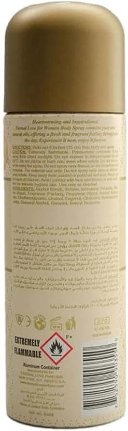 اسپری بدن زنانه Eternal Love، رایحه گل، 200 میلی لیتر اسپری بدن زنانه Eternal Love، رایحه گل، 200 میلی لیتر