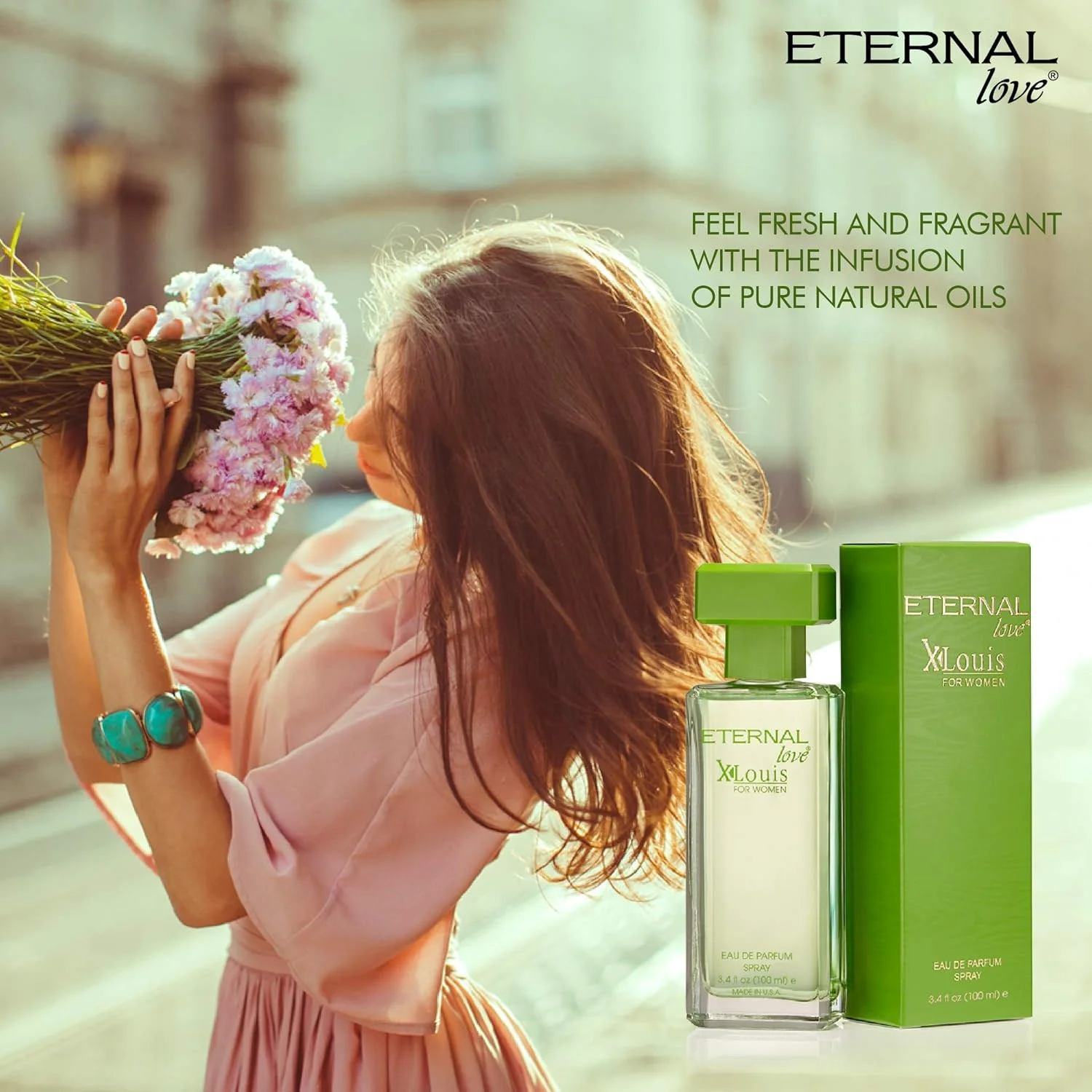 عطر زنانه اترنال لاو ایکس-لویی 100 میل | ادو پرفیوم | ساخت ایالات متحده آمریکا
