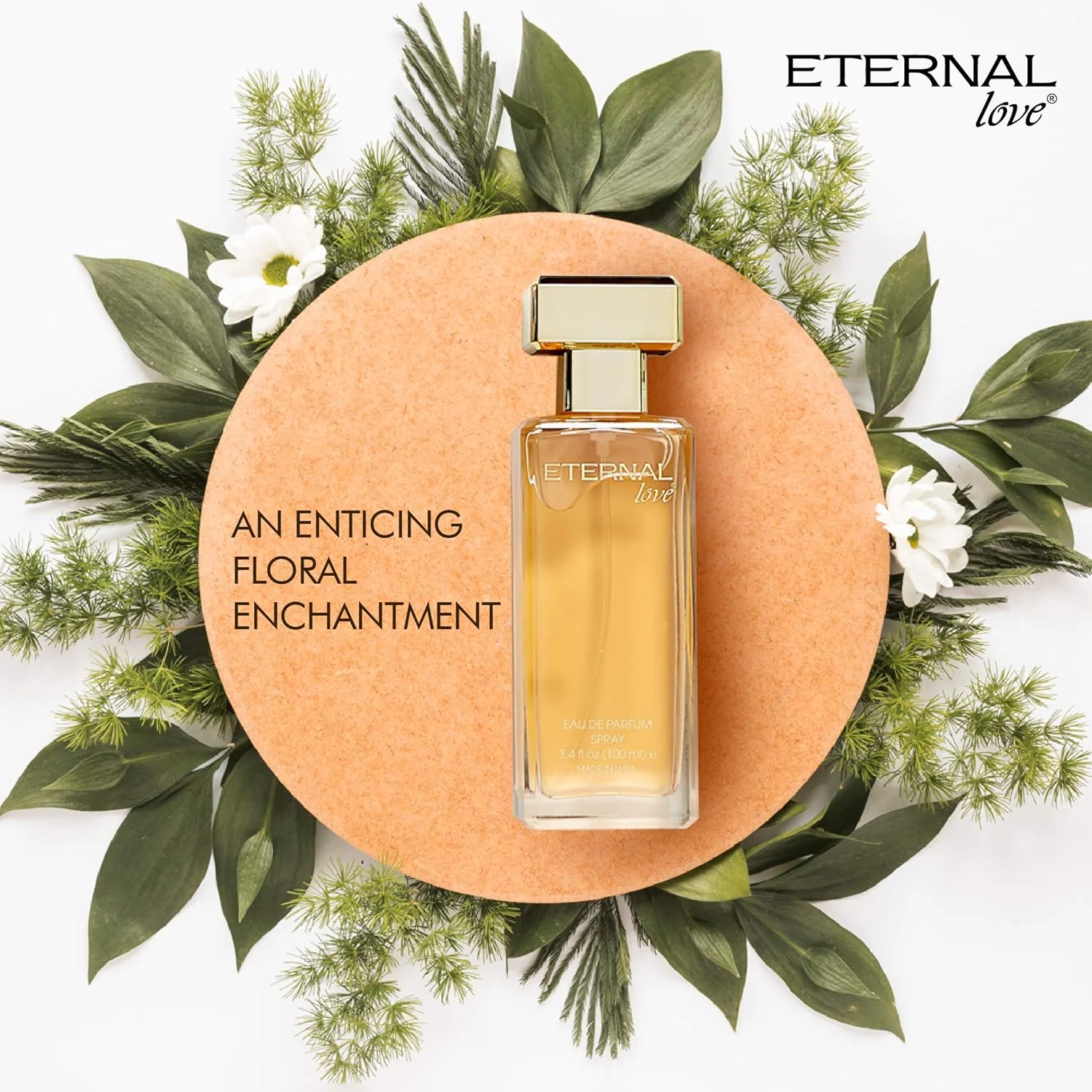 عطر زنانه Eternal Love حجم 100 میلی لیتر | ادو پرفیوم | ساخت ایالات متحده آمریکا عطر زنانه Eternal Love حجم 100 میلی لیتر | ادو پرفیوم | ساخت ایالات متحده آمریکا