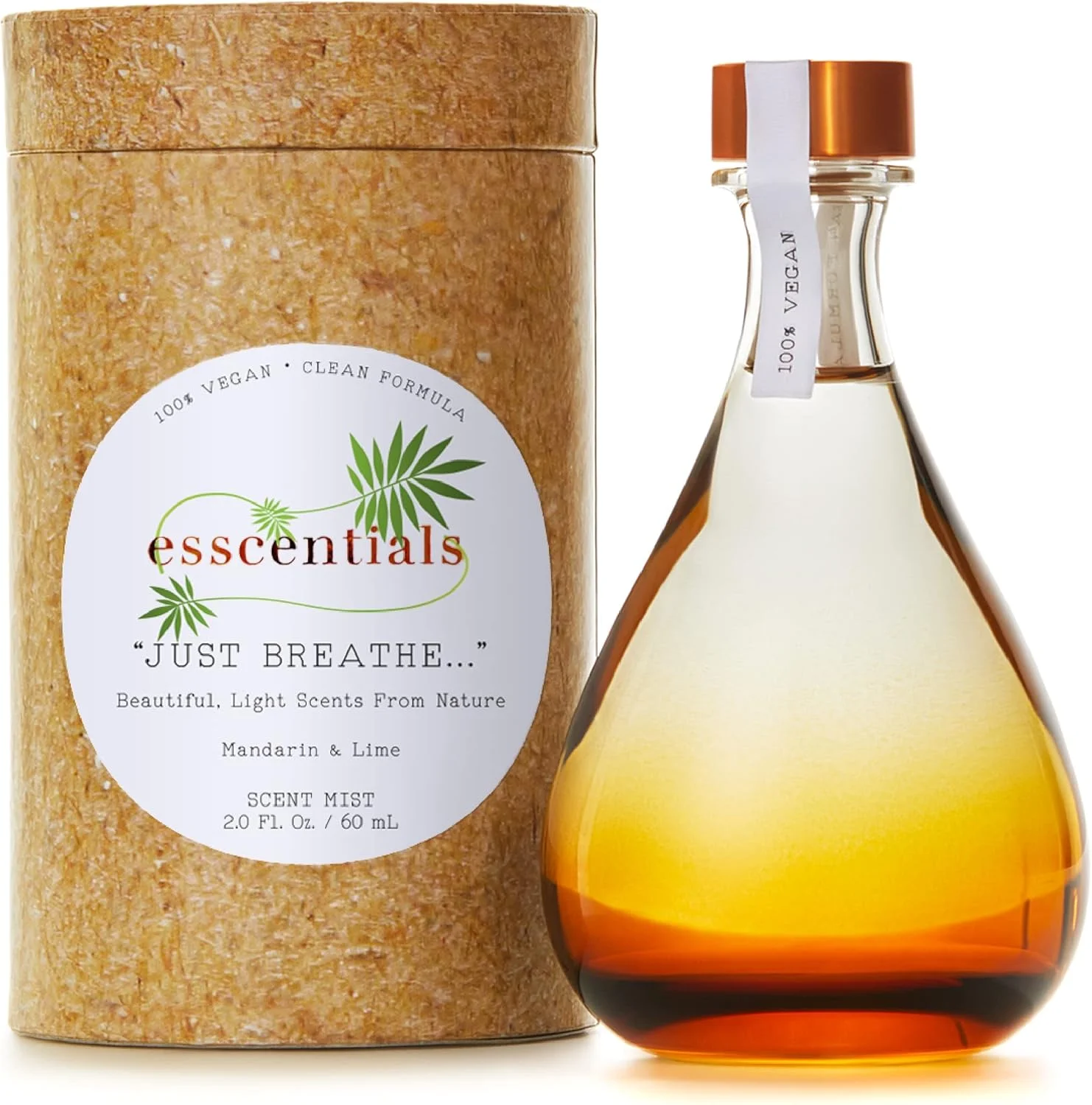 اسپری خوشبو کننده بدن ESSCENTIALS Just Breathe | رایحه ای ملایم و قابل تنظیم با نت های ظریف ماندارین و لیمو، 60 میلی لیتر اسپری خوشبو کننده بدن ESSCENTIALS Just Breathe | رایحه ای ملایم و قابل تنظیم با نت های ظریف ماندارین و لیمو، 60 میلی لیتر