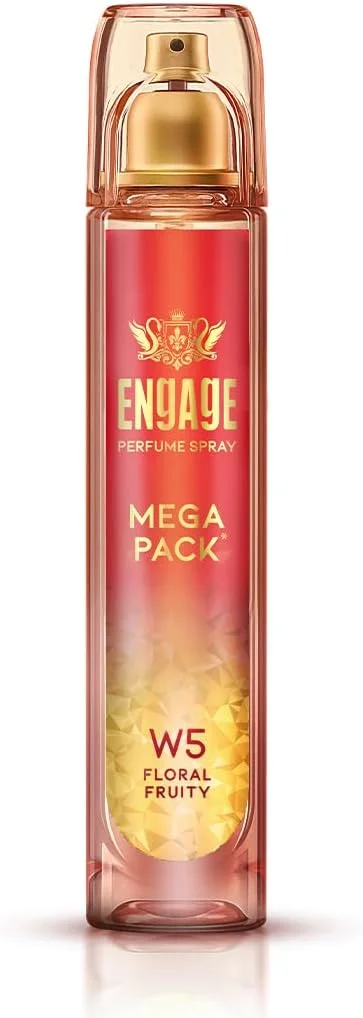 عطر زنانه Engage W5، رایحه گلی و میوه ای، عطر سازگار با پوست زنانه، 160 میلی لیتر