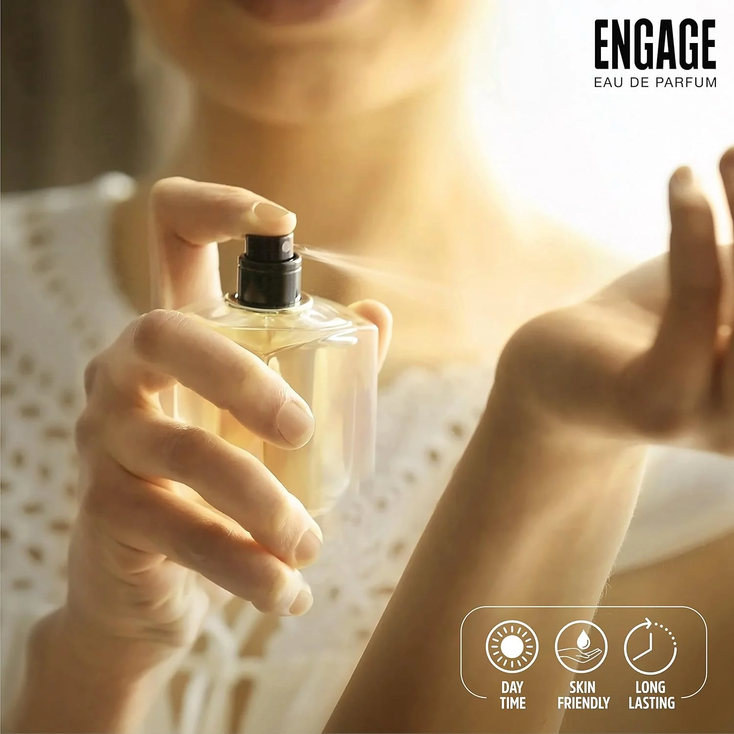 ادو پرفیوم زنانه Engage Yang، رایحه گل و میوه، سازگار با پوست، 90 میلی لیتر ادو پرفیوم زنانه Engage Yang، رایحه گل و میوه، سازگار با پوست، 90 میلی لیتر