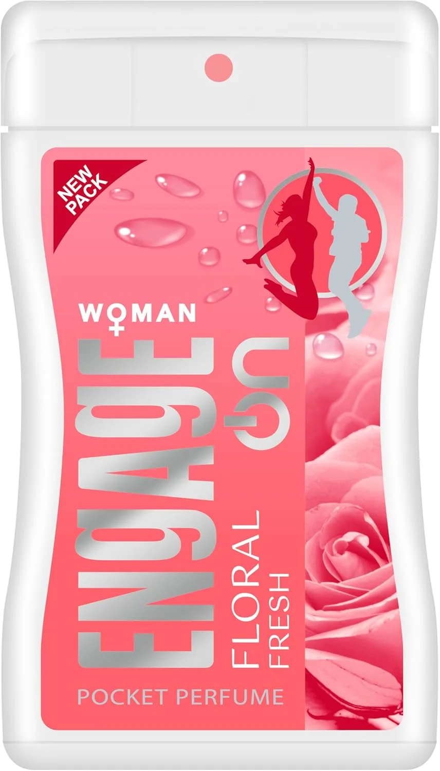 عطر جیبی زنانه Engage مدل Floral Fresh حجم 18.8 میلی لیتر
