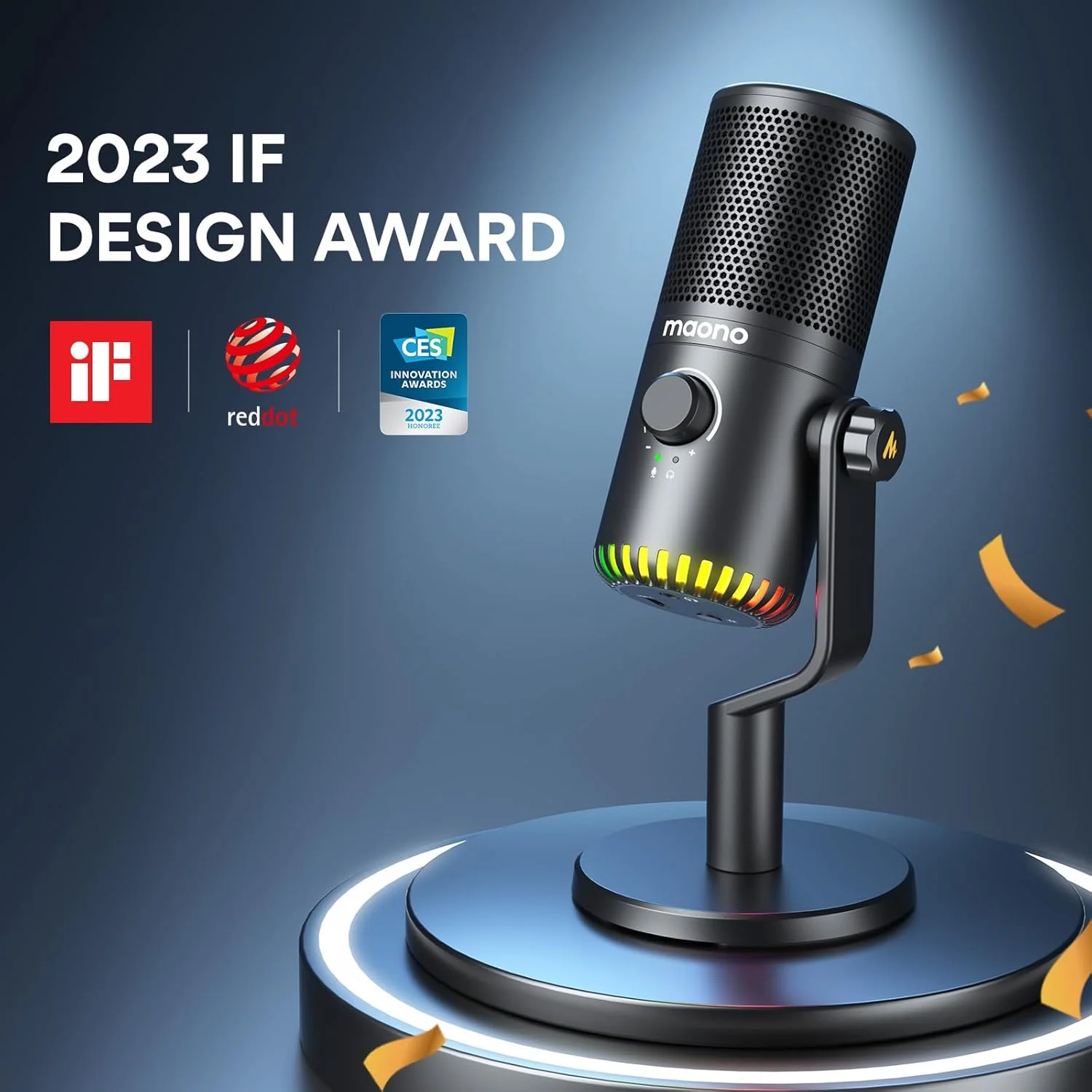 میکروفون گیمینگ USB مائونو برای کامپیوتر، میکروفون کاندنسر قابل برنامه ریزی با نور RGB، قطع صدا، بهره، مانیتورینگ، کنترل صدا برای استریم، پادکست، توییچ، یوتیوب، دیسکورد، کامپیوتر، مک، PS5، DM30 (مشکی) میکروفون گیمینگ USB مائونو برای کامپیوتر، میکروفون کاندنسر قابل برنامه ریزی با نور RGB، قطع صدا، بهره، مانیتورینگ، کنترل صدا برای استریم، پادکست، توییچ، یوتیوب، دیسکورد، کامپیوتر، مک، PS5، DM30 (مشکی)