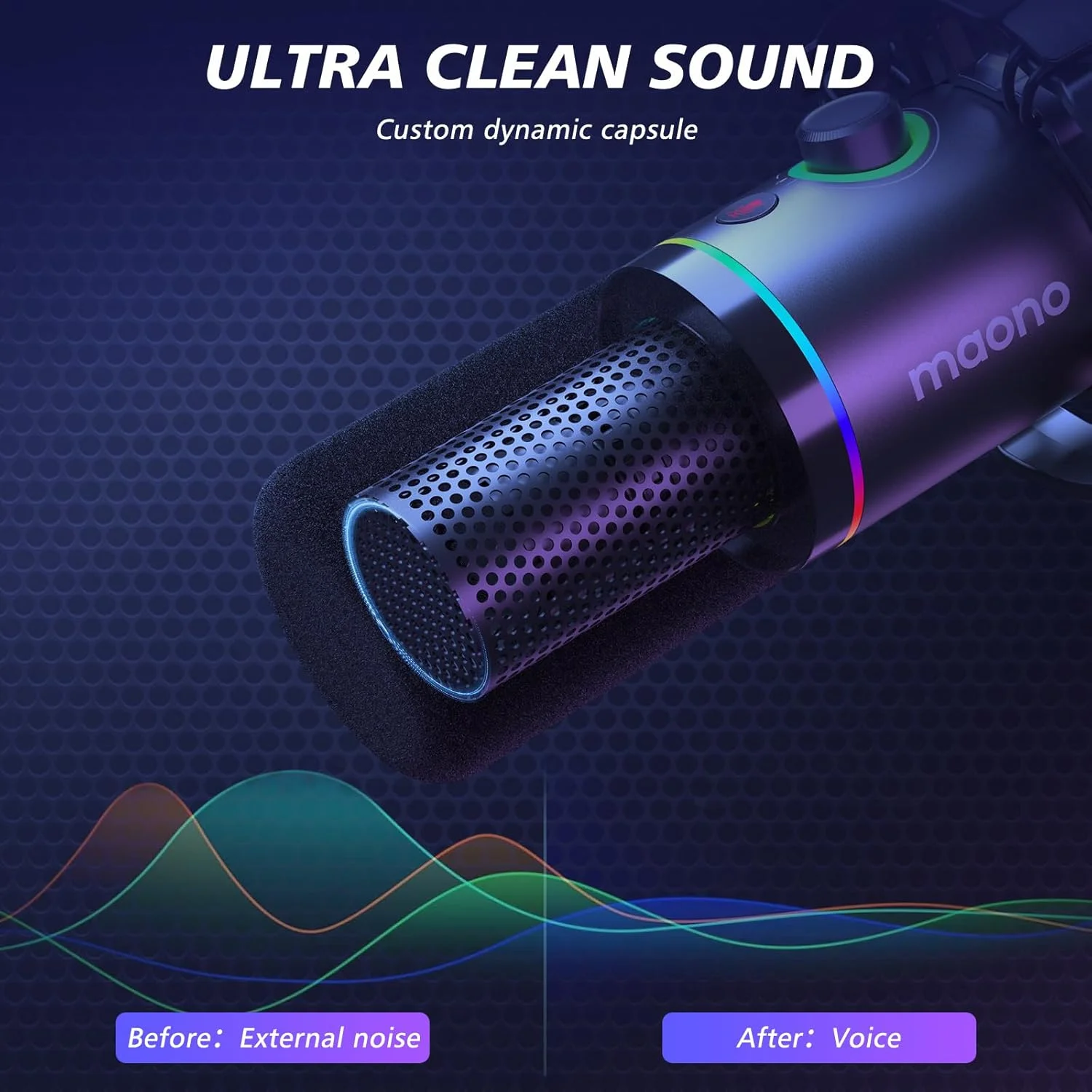 کیت میکروفون دینامیک XLR/USB مائونو، میکروفون پادکست RGB با نرم افزار، بی صدا کردن، دکمه تنظیم گین، کنترل صدا، بازوی بوم برای استریم، بازی، صداگذاری، ضبط - PD200XS مشکی کیت میکروفون دینامیک XLR/USB مائونو، میکروفون پادکست RGB با نرم افزار، بی صدا کردن، دکمه تنظیم گین، کنترل صدا، بازوی بوم برای استریم، بازی، صداگذاری، ضبط - PD200XS مشکی