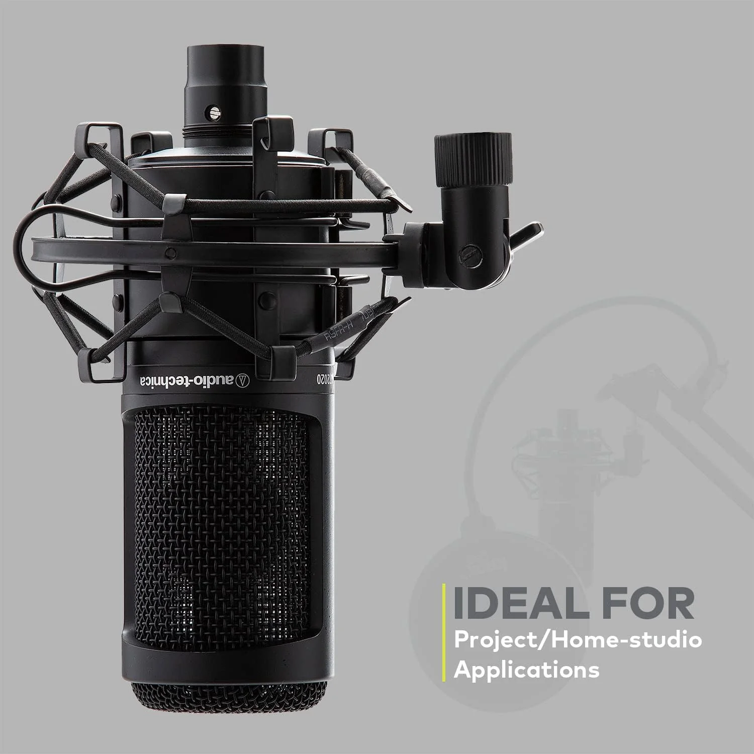 میکروفون استودیویی کاندنسر Audio-Technica AT2020 به همراه فیلتر Knox Gear، بازوی بوم، کابل و بسته شوک مونت (5 قطعه) میکروفون استودیویی کاندنسر Audio-Technica AT2020 به همراه فیلتر Knox Gear، بازوی بوم، کابل و بسته شوک مونت (5 قطعه)