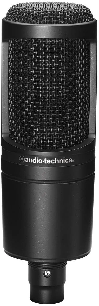 میکروفون کاندنسر کاردیوئید Audio-Technica AT2020، همراه با بازوی پخش با فنرهای داخلی و کابل XLR یکپارچه 10 فوتی میکروفون کاندنسر کاردیوئید Audio-Technica AT2020، همراه با بازوی پخش با فنرهای داخلی و کابل XLR یکپارچه 10 فوتی