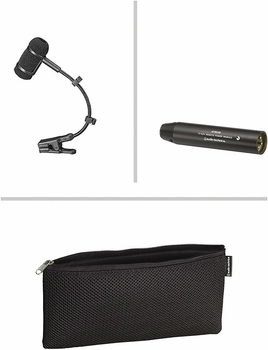 میکروفون ساز گیره ای خازنی کاردیود Audio-Technica PRO35 مشکی میکروفون ساز گیره ای خازنی کاردیود Audio-Technica PRO35 مشکی