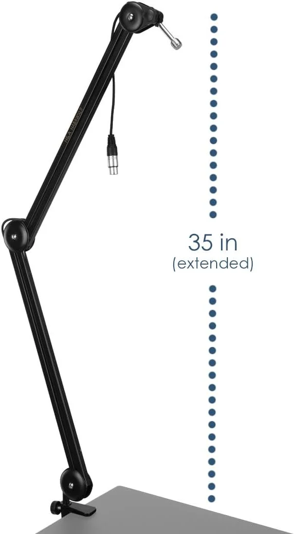 میکروفون کاندنسر کاردیوئید Audio-Technica AT2020، همراه با بازوی پخش با فنرهای داخلی و کابل XLR یکپارچه 10 فوتی میکروفون کاندنسر کاردیوئید Audio-Technica AT2020، همراه با بازوی پخش با فنرهای داخلی و کابل XLR یکپارچه 10 فوتی