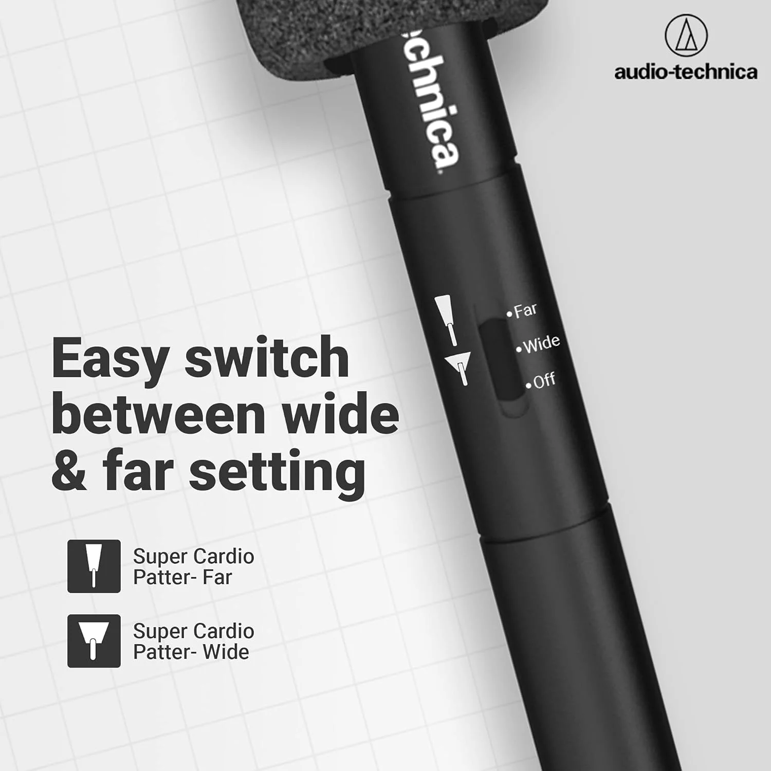 میکروفون شات گان کندانسر Audio-Technica ATR6550x (سری ATR)، مشکی میکروفون شات گان کندانسر Audio-Technica ATR6550x (سری ATR)، مشکی