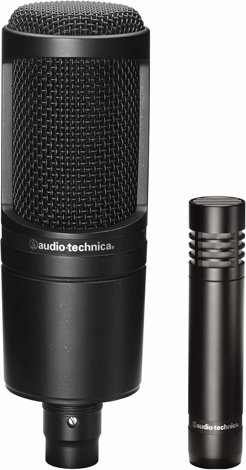 کیت میکروفون استودیویی Audio-Technica AT2041SP - میکروفون های کندانسور کاردیوید (AT2020 + AT2021) کیت میکروفون استودیویی Audio-Technica AT2041SP - میکروفون های کندانسور کاردیوید (AT2020 + AT2021)