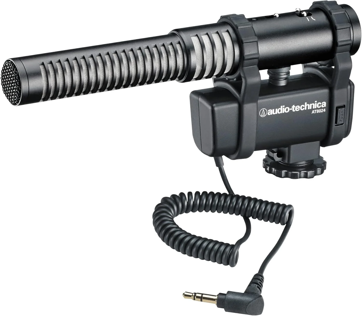 میکروفون استریو/مونو خازنی نصب شونده روی دوربین Audio-Technica AT8024، مشکی