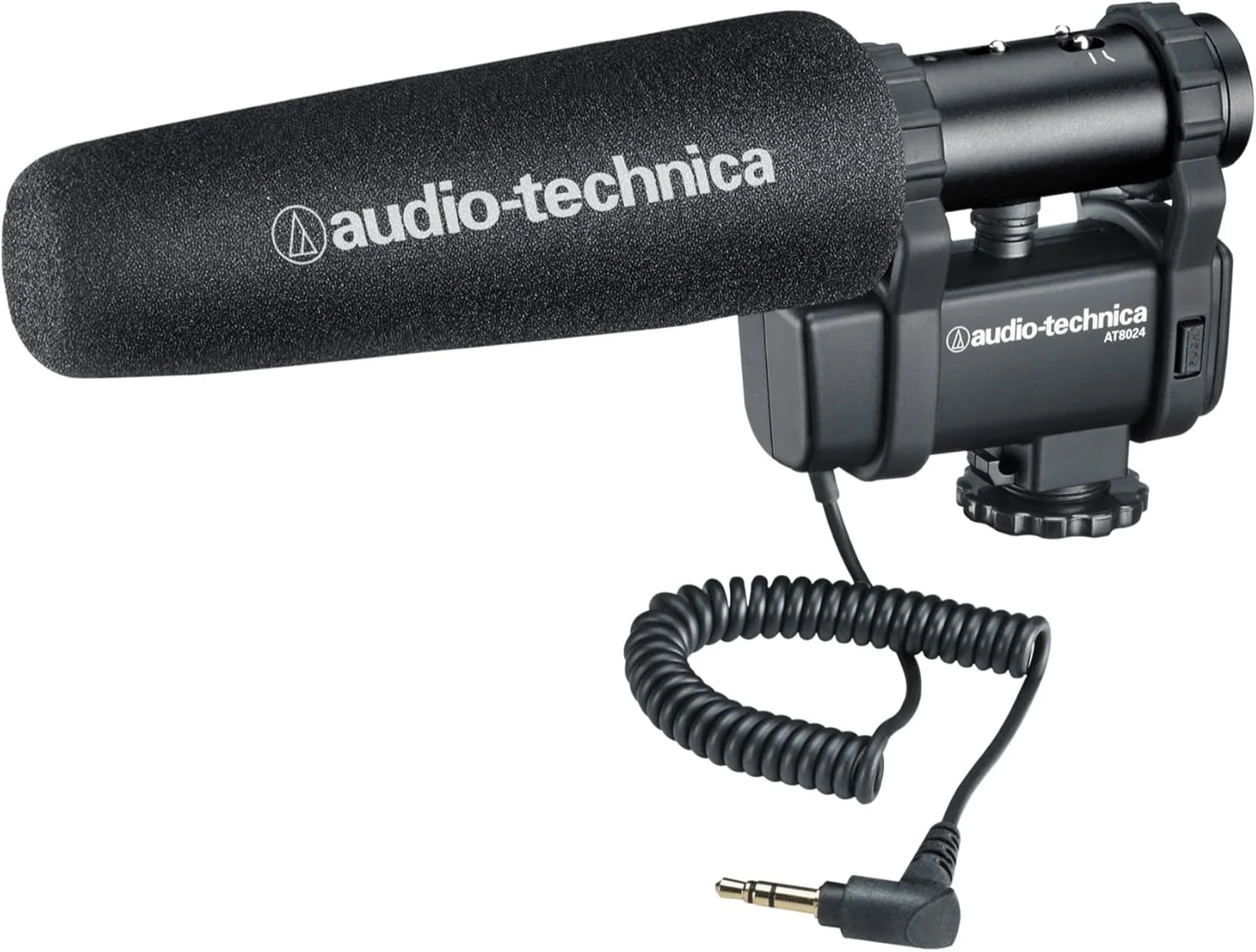 میکروفون استریو/مونو خازنی نصب شونده روی دوربین Audio-Technica AT8024، مشکی