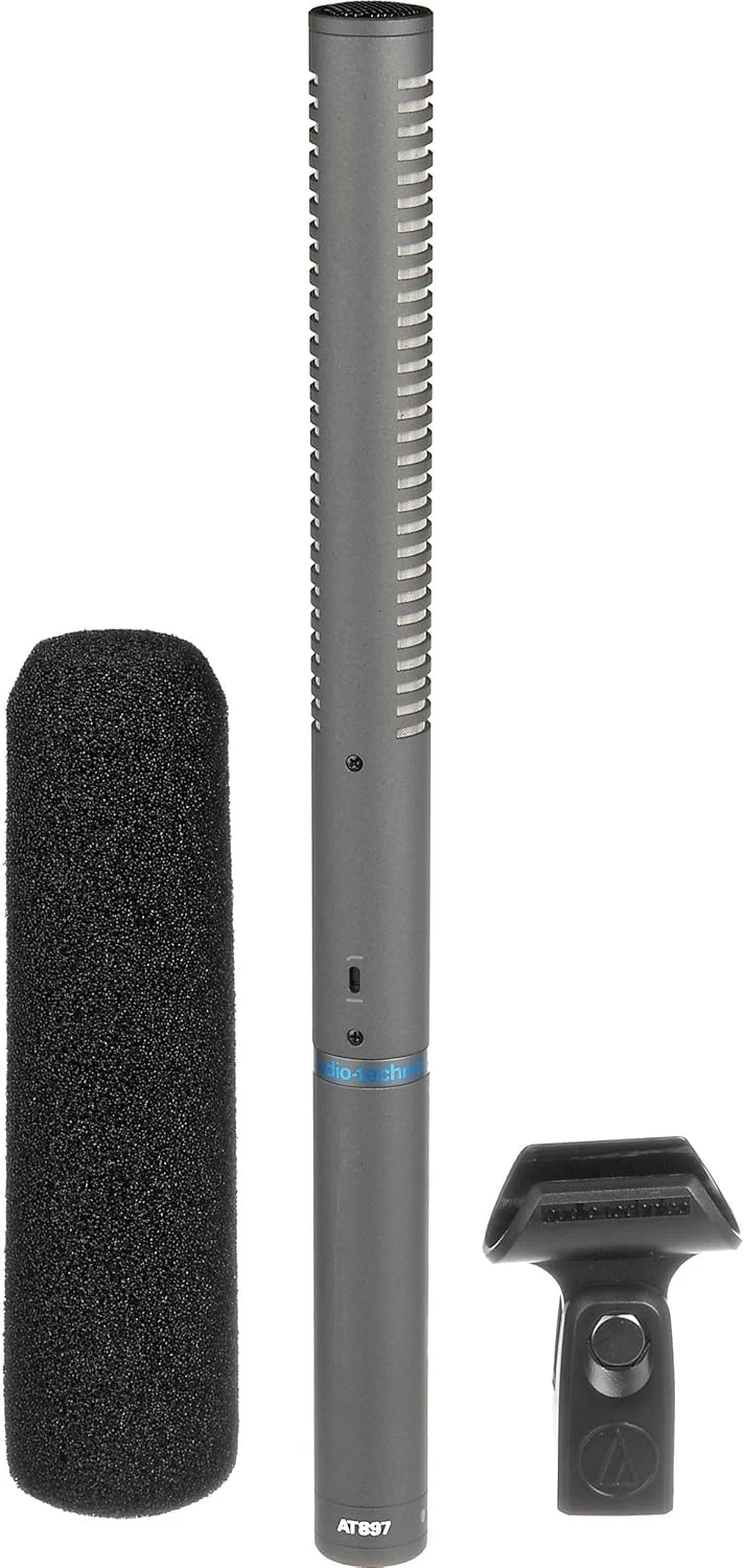 میکروفون کندانسر شات گان خطی/گرادیانی Audio-Technica AT897 مشکی میکروفون کندانسر شات گان خطی/گرادیانی Audio-Technica AT897 مشکی