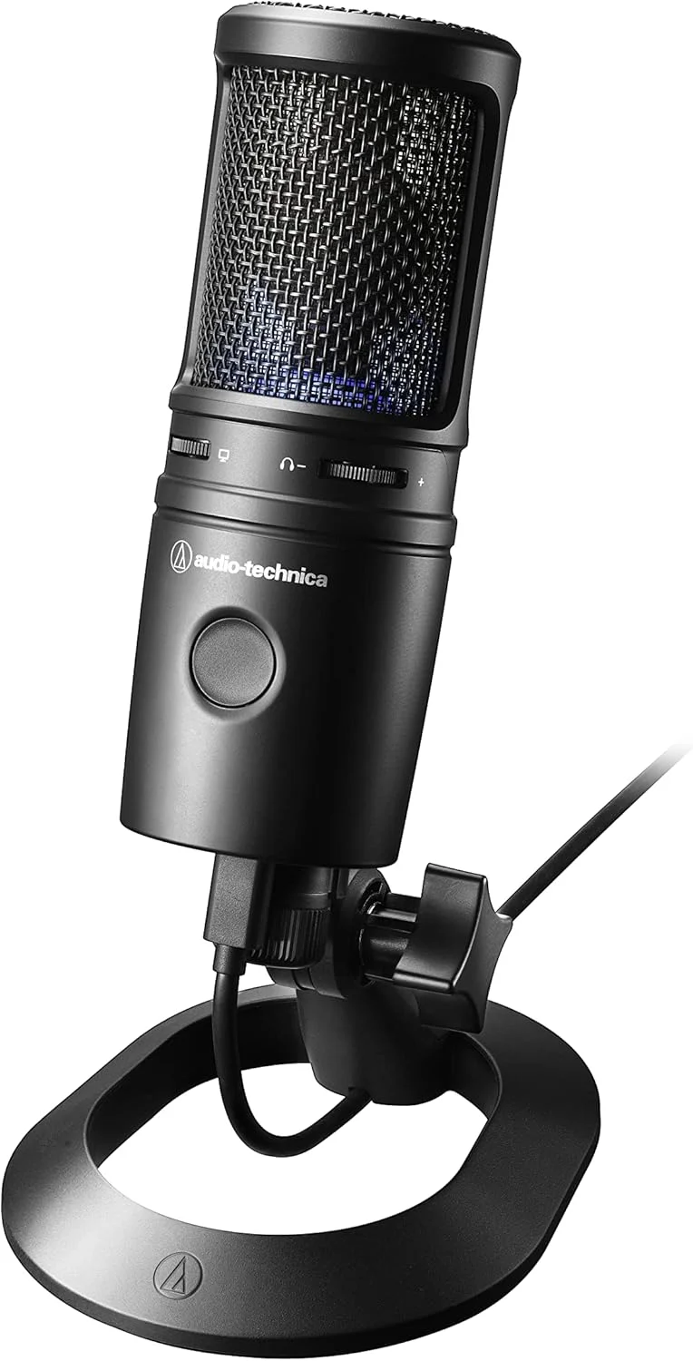 میکروفون USB کاندنسر کاردیوئید Audio-Technica AT2020USB-X میکروفون USB کاندنسر کاردیوئید Audio-Technica AT2020USB-X