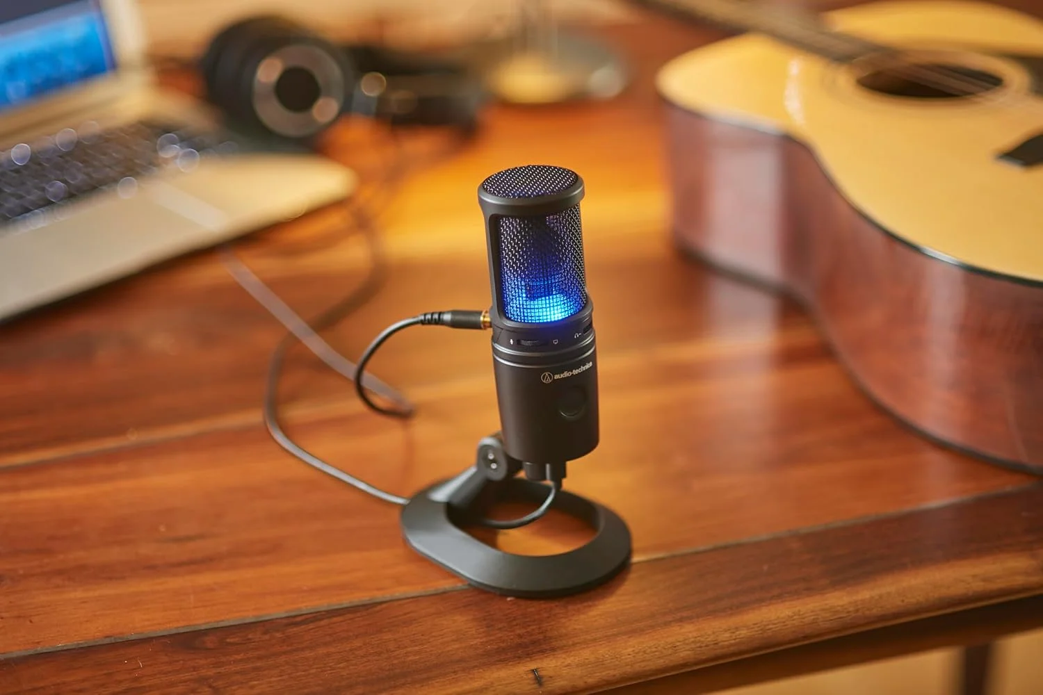 میکروفون USB کاندنسر کاردیوئید Audio-Technica AT2020USB-X میکروفون USB کاندنسر کاردیوئید Audio-Technica AT2020USB-X