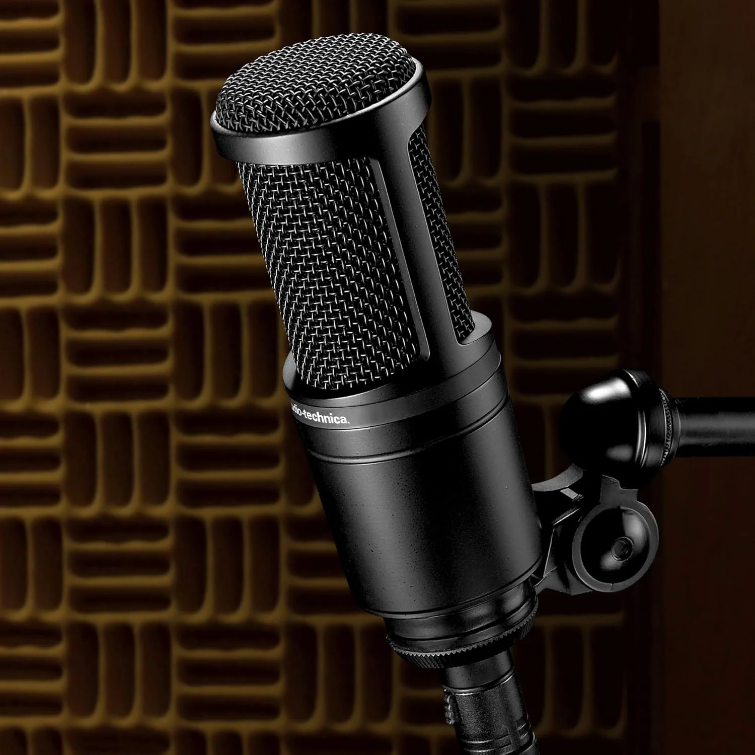 میکروفون کاندنسر کاردیوئید Audio-Technica Audio Technica - AT2020، مشکی میکروفون کاندنسر کاردیوئید Audio-Technica Audio Technica - AT2020، مشکی