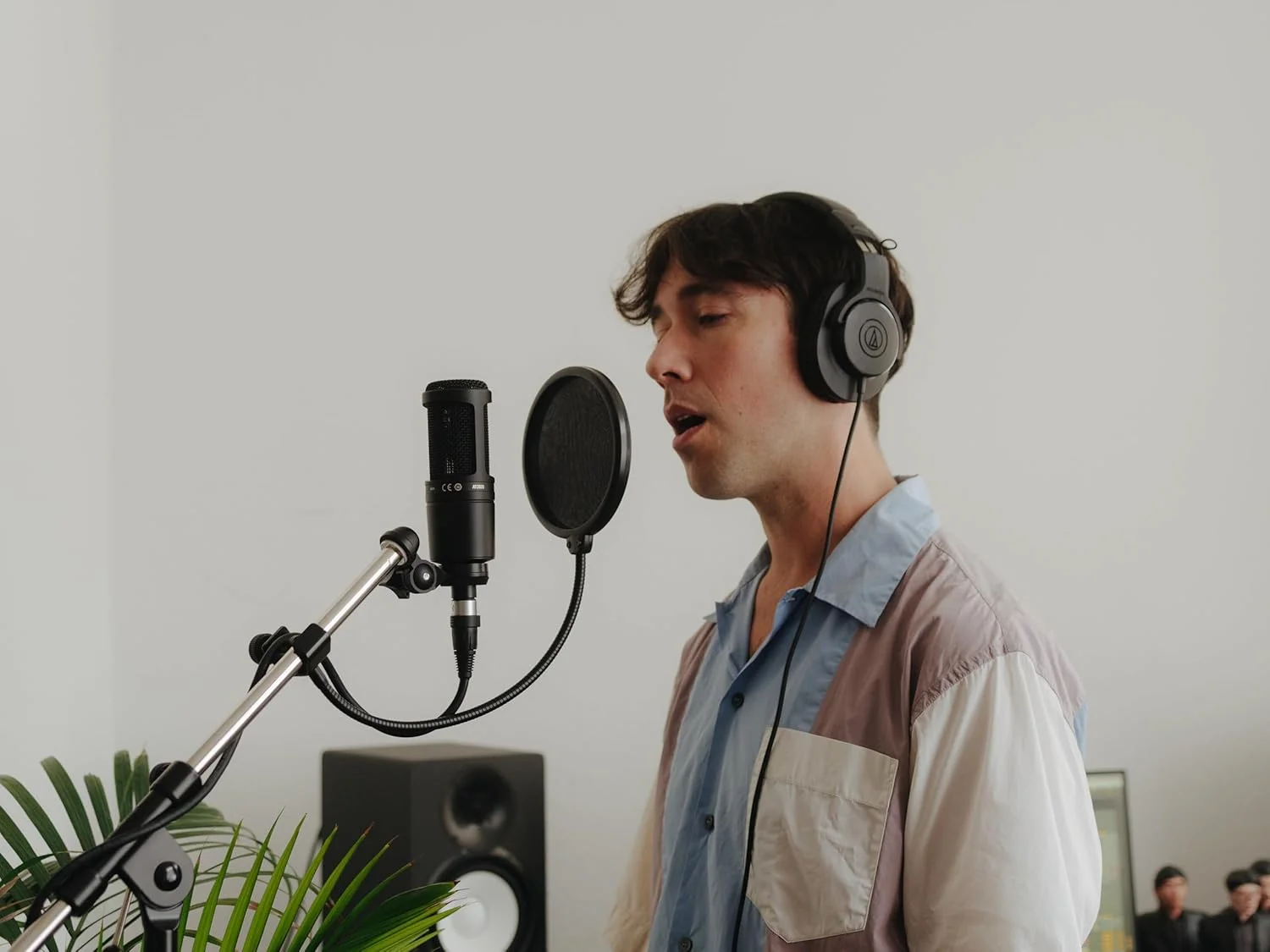میکروفون کاندنسر کاردیوئید Audio-Technica Audio Technica - AT2020، مشکی میکروفون کاندنسر کاردیوئید Audio-Technica Audio Technica - AT2020، مشکی