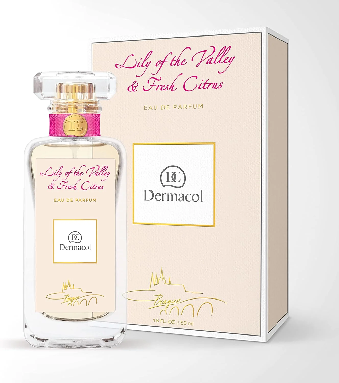 ادکلن زنانه درماکول مدل Lily of The Valley and Fresh Citrus حجم 50 میلی لیتر