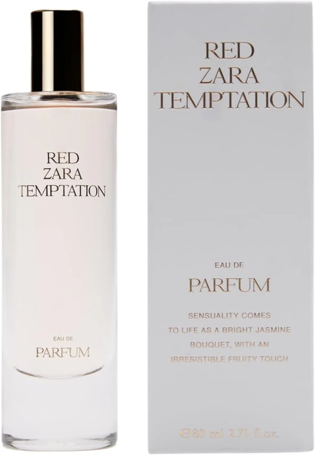 دالرنو عطر زنانه زارا مدل Red Temptation با حجم 80 میلی لیتر ادو پرفیوم