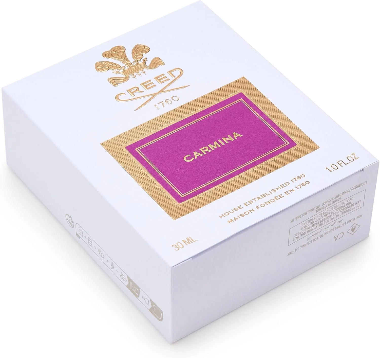 عطر زنانه لوکس کرید کارمینا، رایحه گلی و چوبی، 75 میلی لیتر عطر زنانه لوکس کرید کارمینا، رایحه گلی و چوبی، 75 میلی لیتر