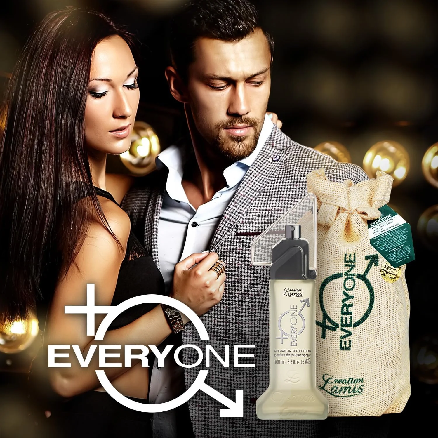 ادکلن یونیسکس Creation Lamis Everyone Parfum de Toilette - ۱۰۰ میلیلیتر (بسته ۲ عددی)، رایحه شرقی و چوبی ماندگار، عطر بدن یونیسکس ادکلن یونیسکس Creation Lamis Everyone Parfum de Toilette - ۱۰۰ میلیلیتر (بسته ۲ عددی)، رایحه شرقی و چوبی ماندگار، عطر بدن یونیسکس