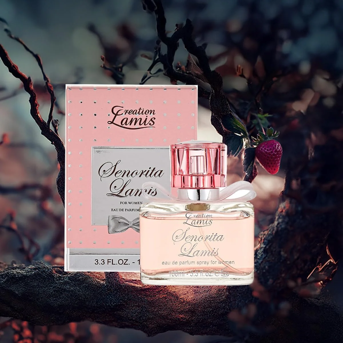 کریشن لامیس - Senorita Lamis | رایحه ماندگار شیپر، گلی و میوه ای | عطر زنانه | ادو پرفیوم (EDP) - 100 میلی لیتر / 3.4 fl.oz کریشن لامیس - Senorita Lamis | رایحه ماندگار شیپر، گلی و میوه ای | عطر زنانه | ادو پرفیوم (EDP) - 100 میلی لیتر / 3.4 fl.oz