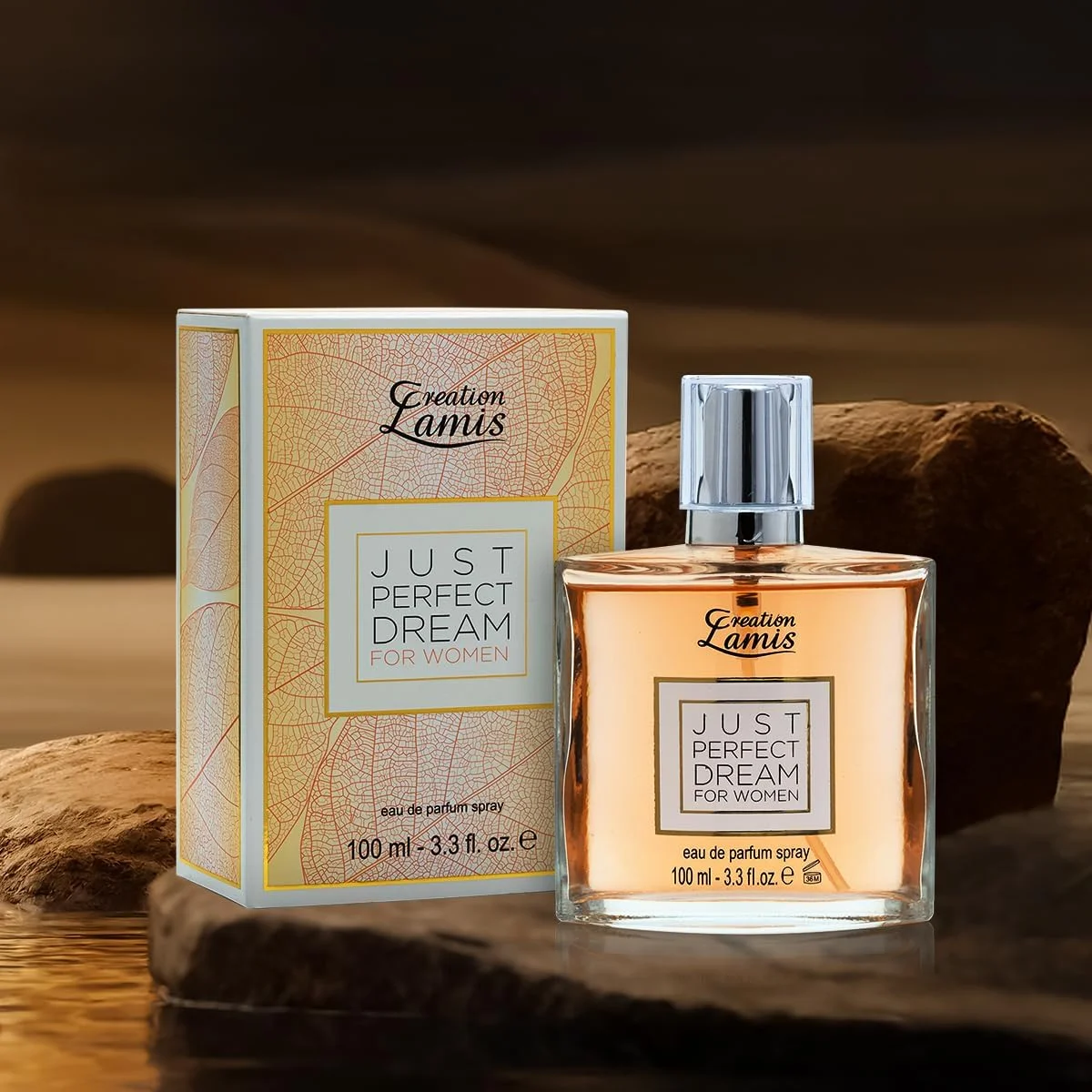 Creation Lamis - Just Perfect Dreams (بسته 2 عددی) | رایحه گلی، میوه ای و چوبی ماندگار | عطر زنانه | ادو پرفیوم (EDP) - 100 میلی لیتر / 3.4 fl.oz Creation Lamis - Just Perfect Dreams (بسته 2 عددی) | رایحه گلی، میوه ای و چوبی ماندگار | عطر زنانه | ادو پرفیوم (EDP) - 100 میلی لیتر / 3.4 fl.oz