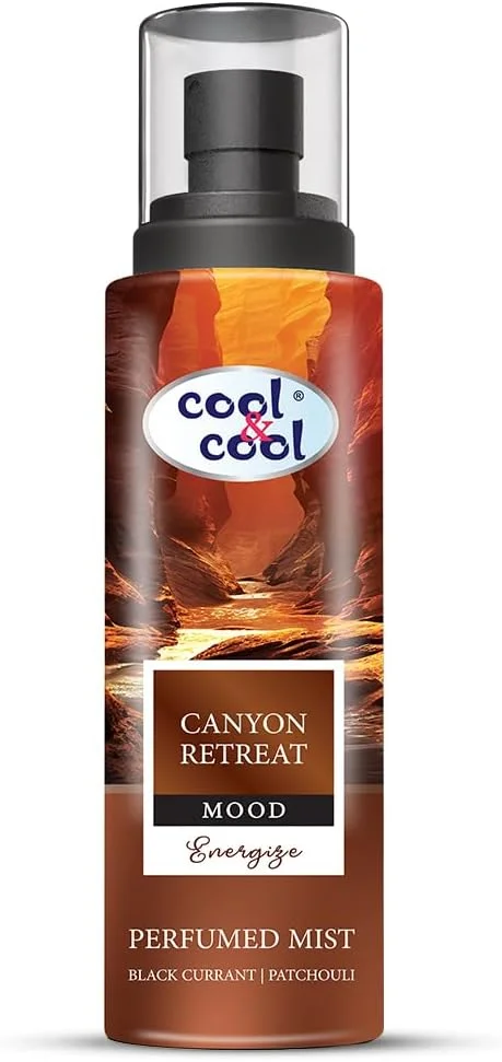 اسپری خوشبو کننده بدن کول اند کول مدل Canyon Retreat 250ML - انگور فرنگی سیاه و نعناع هندی، اسپری انرژی بخش بدن برای آقایان و بانوان
