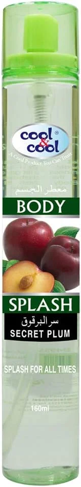 بادی اسپلش زنانه کول اند کول مدل Secret Plum | بادی میست | عطر، رایحه، مناسب استفاده روزمره | 16۰ میلی لیتر | سبز